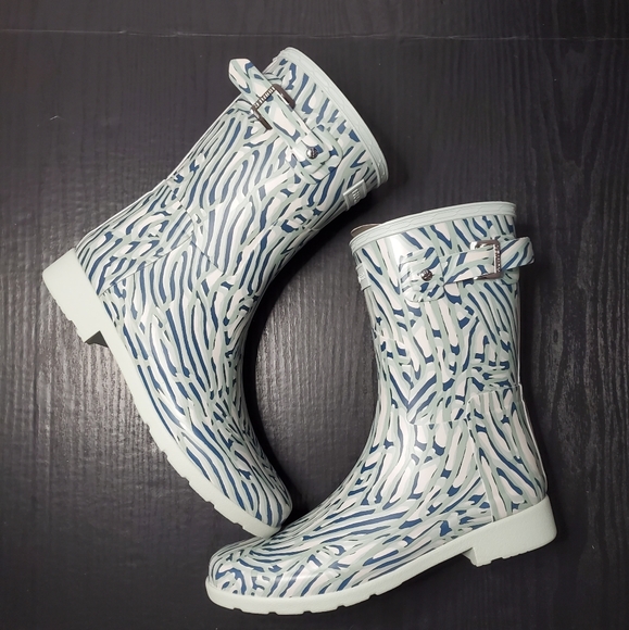 Hunter Printed Rubber Rain Boots - Picture 2 of 9
